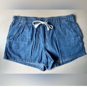 Women's Blue Denim Shorts